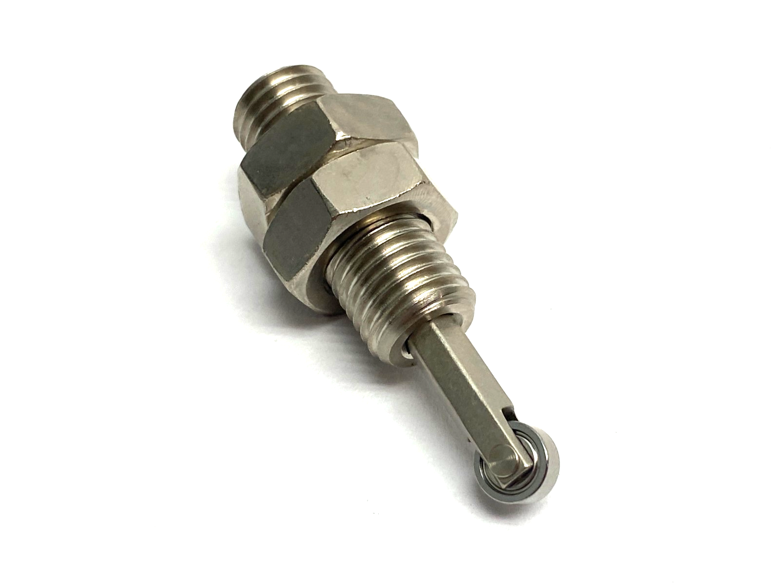 MiSUMi RBSJ16 Threaded Roller Plunger, Push-Up 10mm Stroke - Maverick Industrial Sales