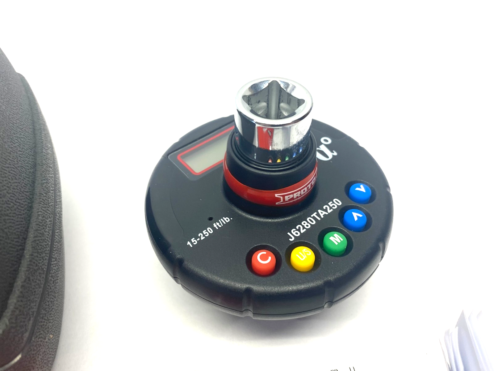 Proto J6280TA250 Digital Torque and Angle Adapter 1/2" Drive 12.5-250.7 ft/lb - Maverick Industrial Sales