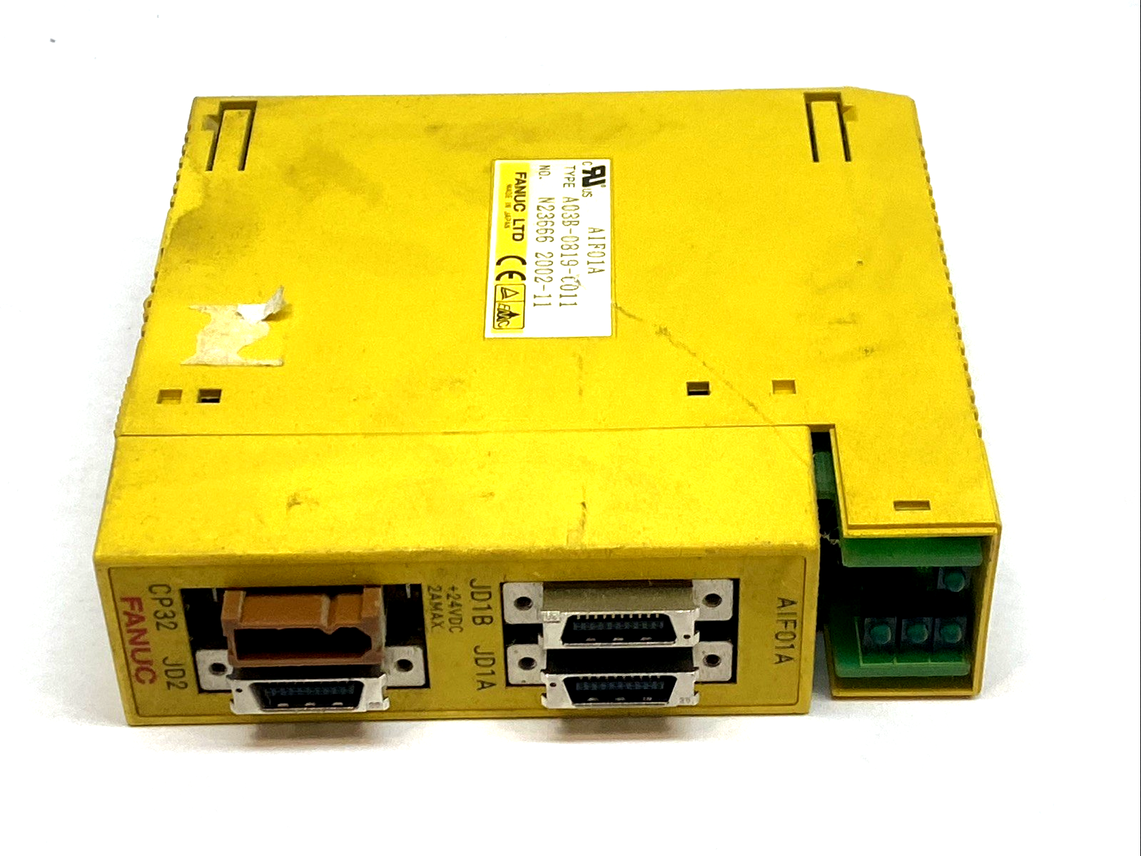 A1F01A | FANUC I/O Interface Module A03B-0819-C011 - Used - Maverick Industrial Sales