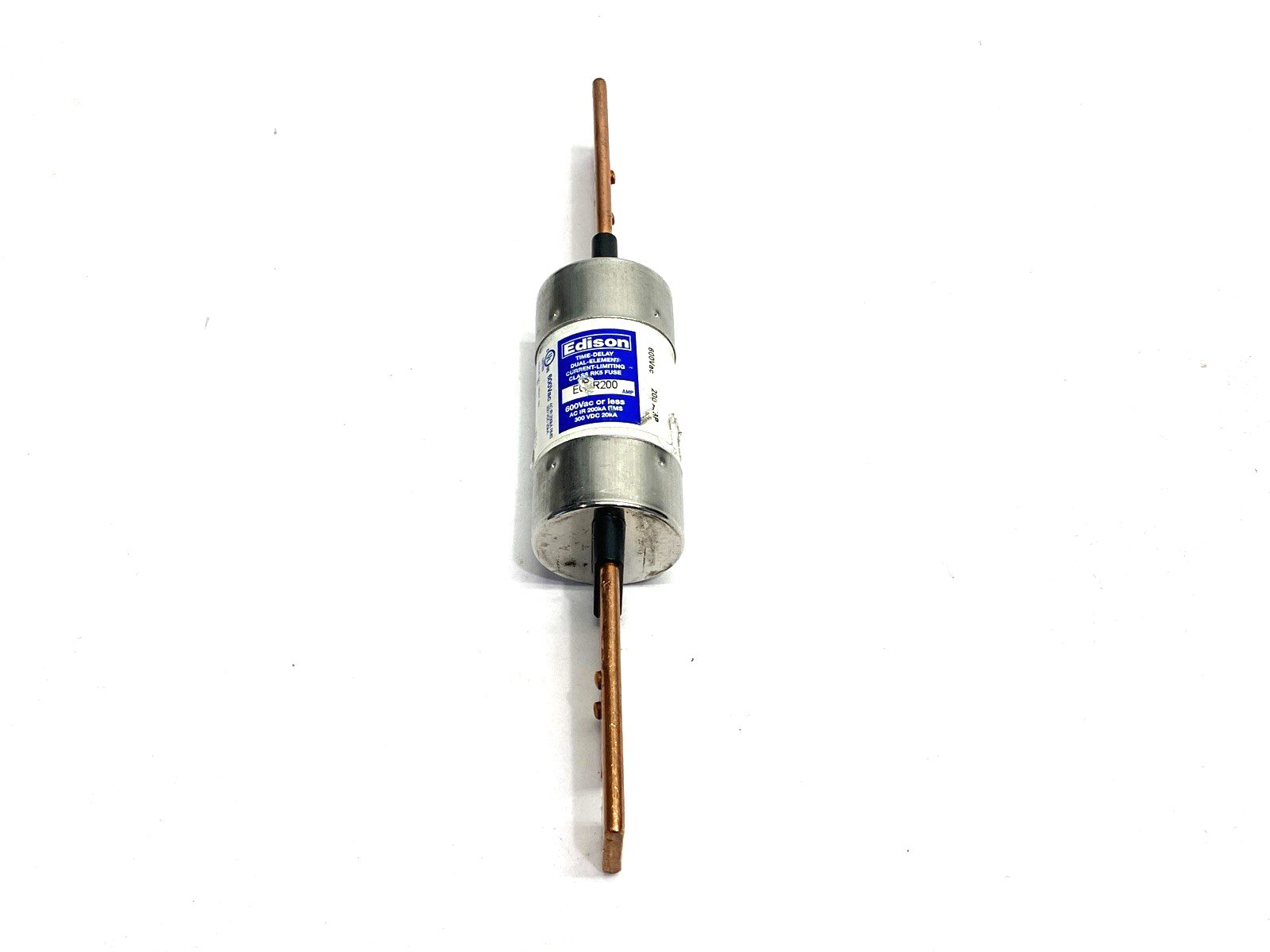 Edison ECSR200 Time-Delay Dual Element Fuse Class RK5 600VAC 200A - Maverick Industrial Sales