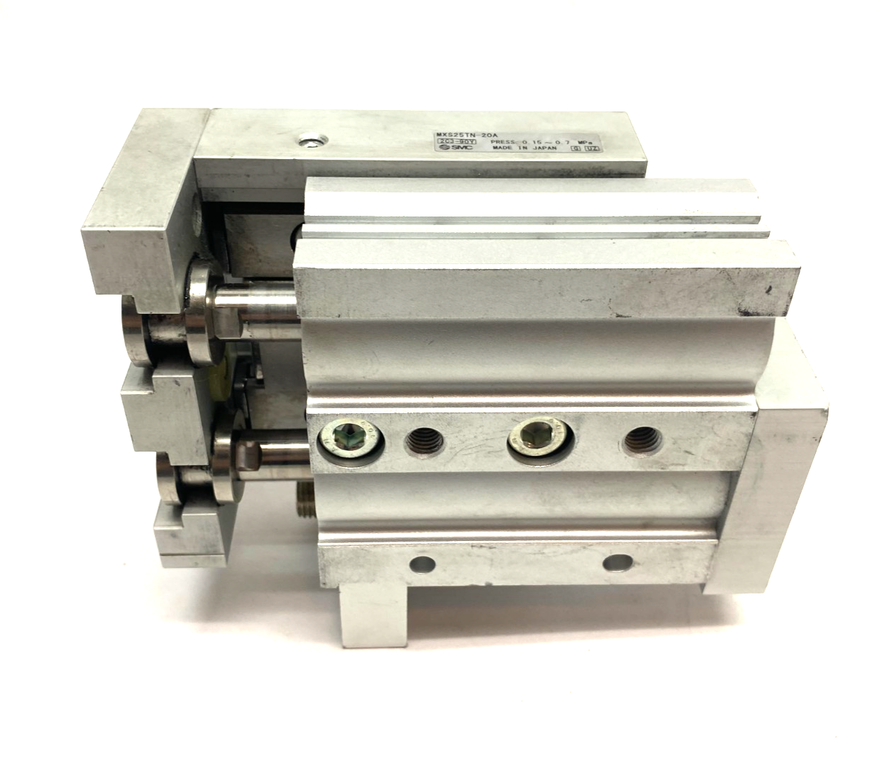 SMC MXS25TN-20A Guided Slide Table Cylinder 20mm Stroke 25mm Bore - Maverick Industrial Sales