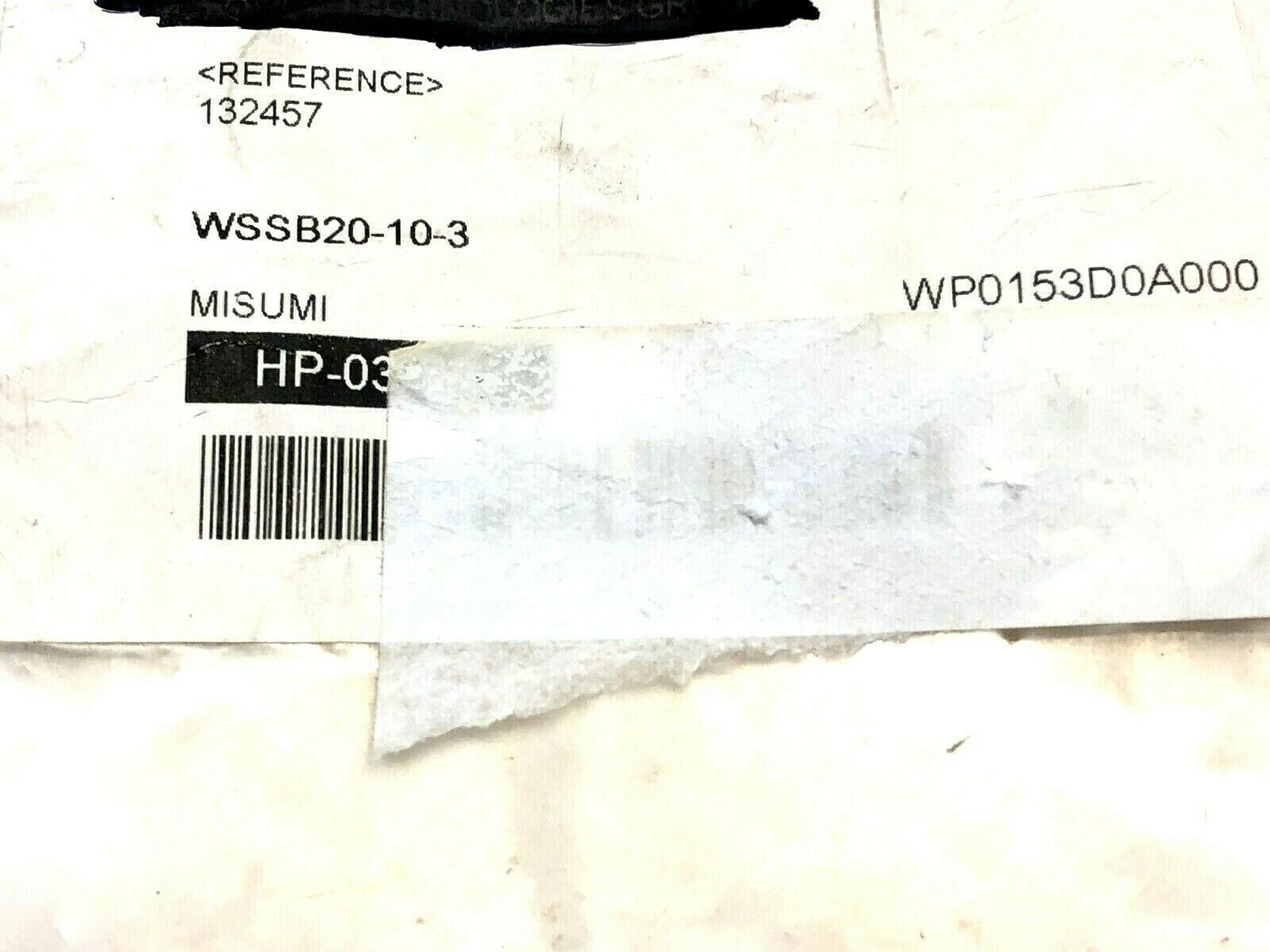 Misumi WSSB20-10-3 Standard and Precision Metal Washers LOT OF 22 - Maverick Industrial Sales