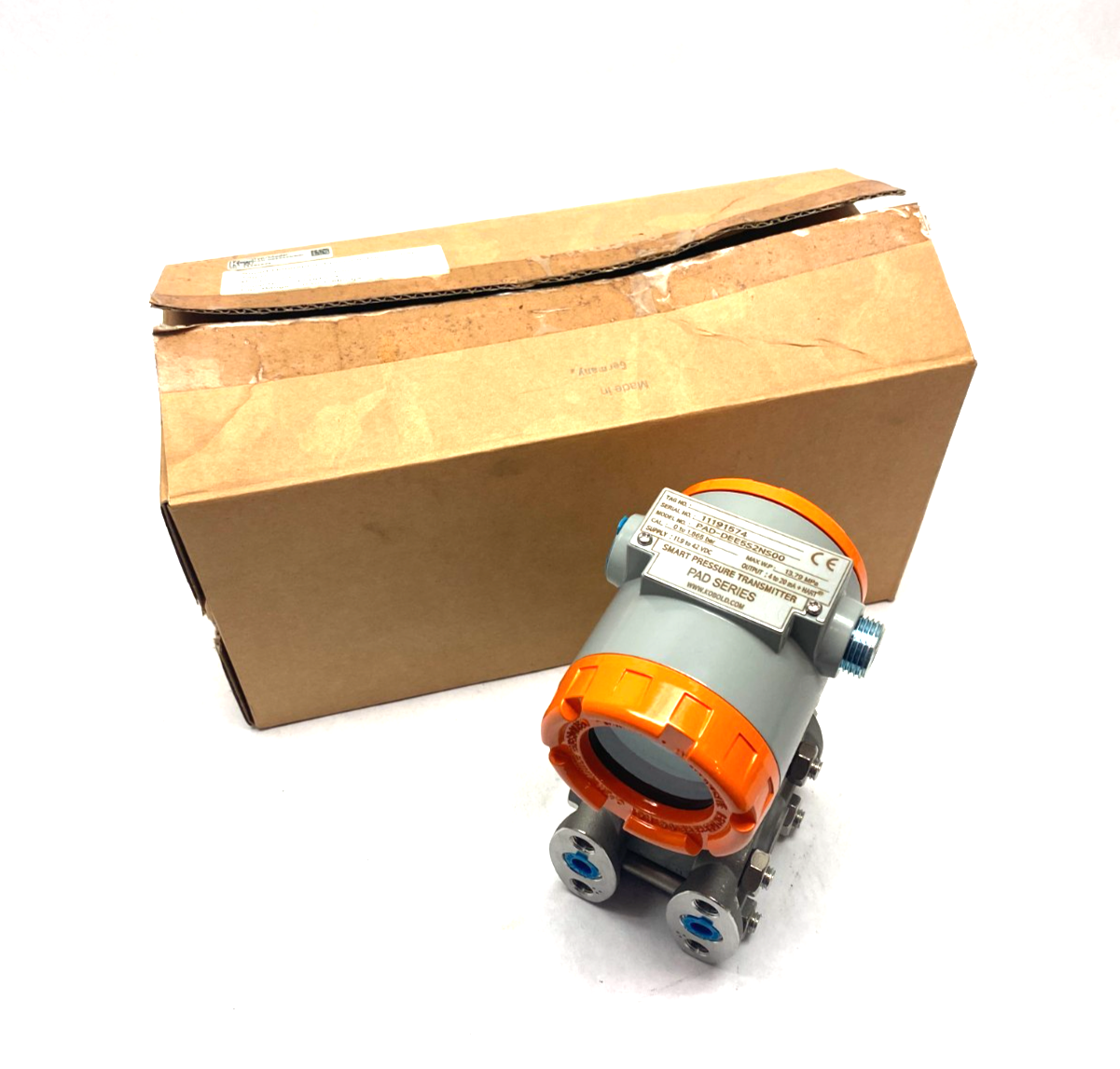 Kobold PAD-DEE7S2NS00 Heavy-Duty Smart Differential Pressure Transmitter - Maverick Industrial Sales