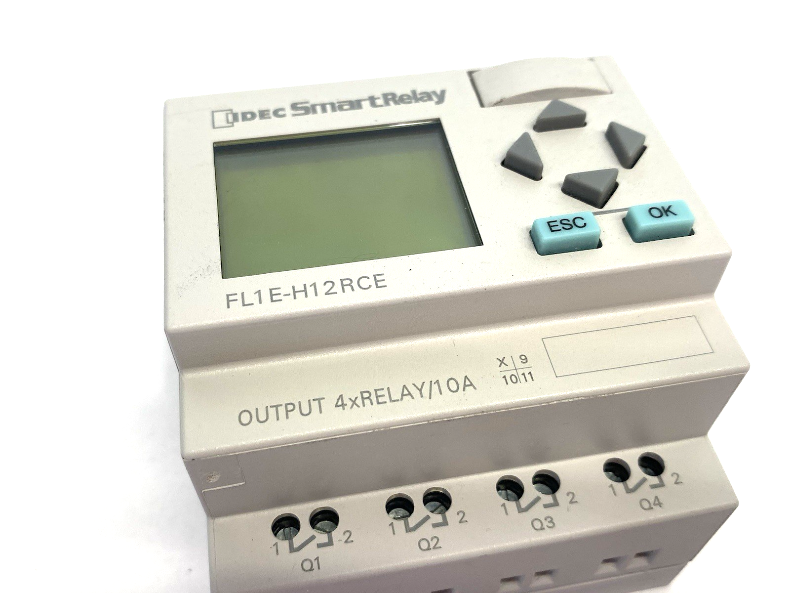 IDEC FL1E-H12RCE SmartRelay Programmable CPU 8xDC Input, 4xRELAY/10A Output - Maverick Industrial Sales