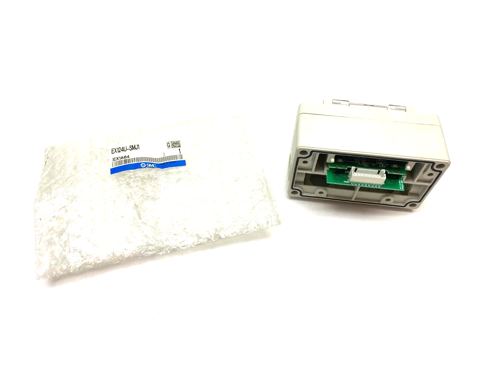 SMC EX124U-SMJ1 CC-Link Ver.1.10 Serial Interface Unit 0/16 IO SI Unit - Maverick Industrial Sales