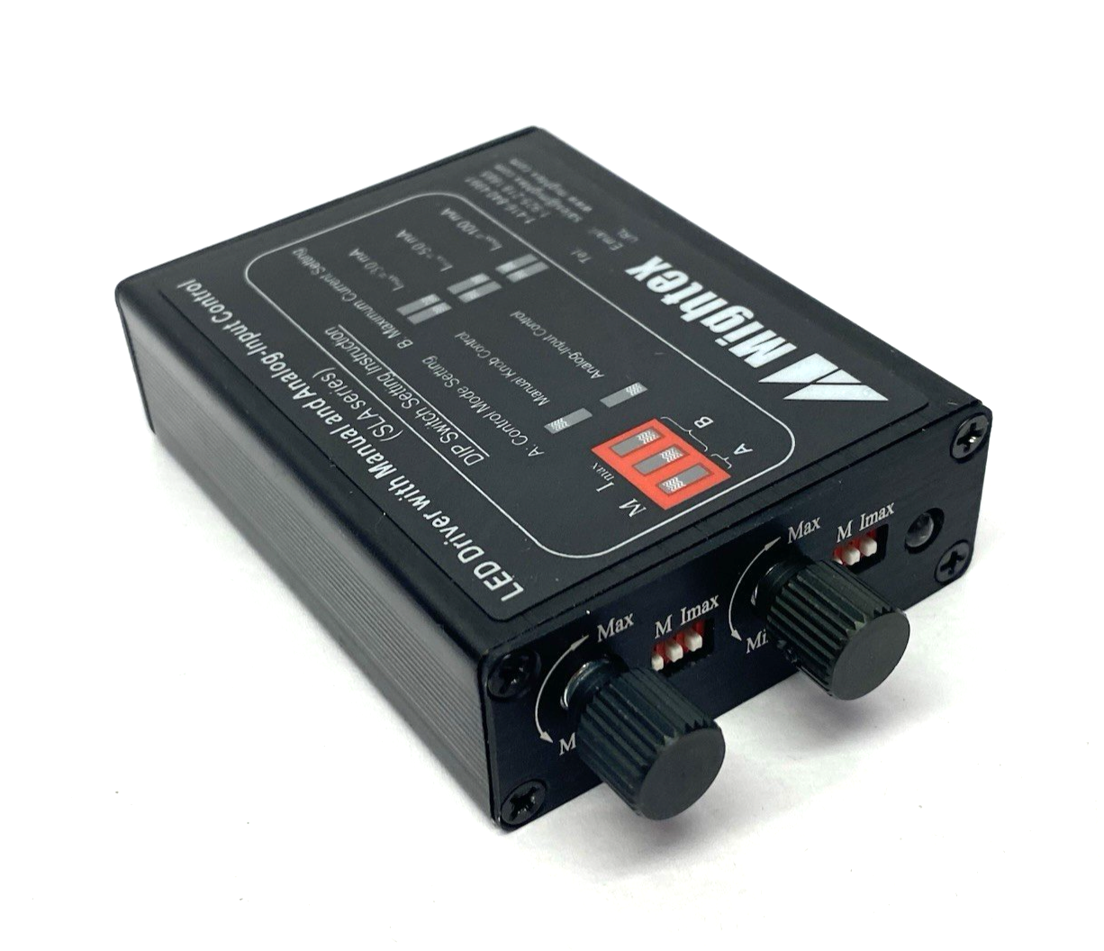 Mightex SLA-0100-2 Two-Channel Universal LED Driver 100mA max output - Maverick Industrial Sales