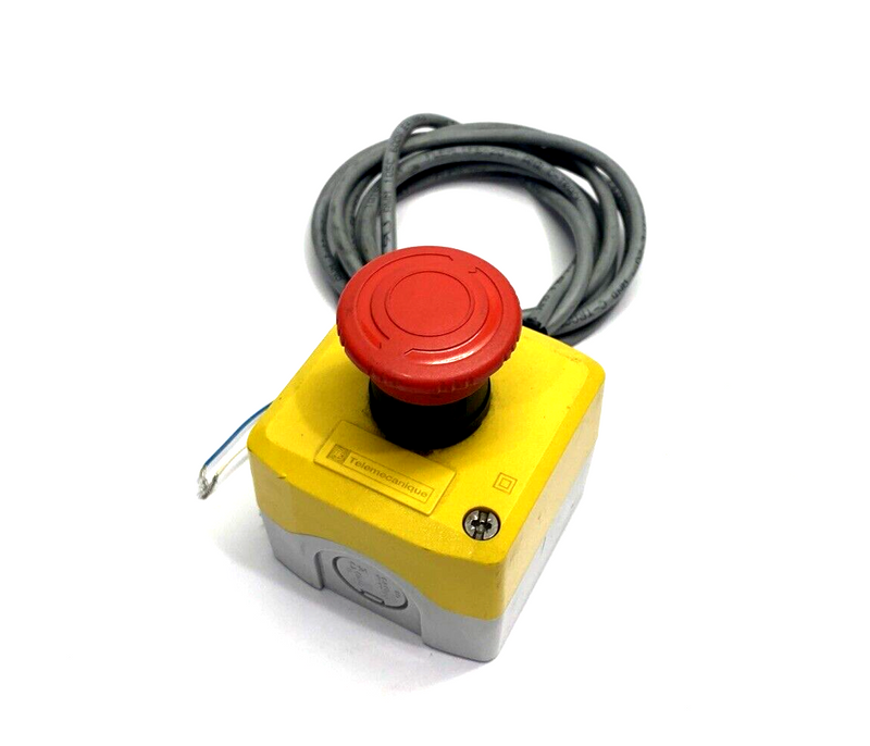 Telemecanique XALK174 Emergency Stop Control Station, 40mm Dia. Push Button 1NC - Maverick Industrial Sales