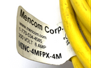 Mencom MINC-4MFPX-4M MIN Size I Cordset 4-Pin 7/8" Male to Female 4m - Maverick Industrial Sales