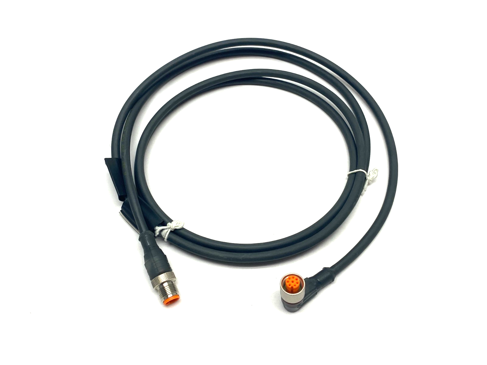Lumberg RST 8-RKWT 8-6-337/2M Double Ended Right Angle Cordset 8-Pin M to F - Maverick Industrial Sales