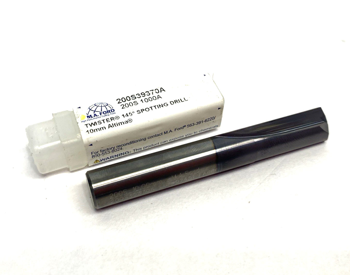 200S39370A | M.A. Ford Twister® 145° Spotting Drill 10mmx25x70 ALtima® EDP: 20647 - New – Open box - Maverick Industrial Sales