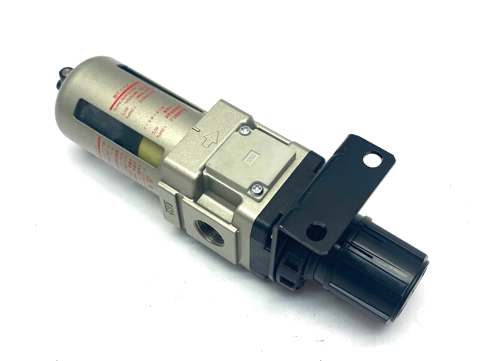 SMC AW30-03B Modular Filter Regulator 0.5~0.85MPa Set Press w/ Mounting Bracket - Maverick Industrial Sales