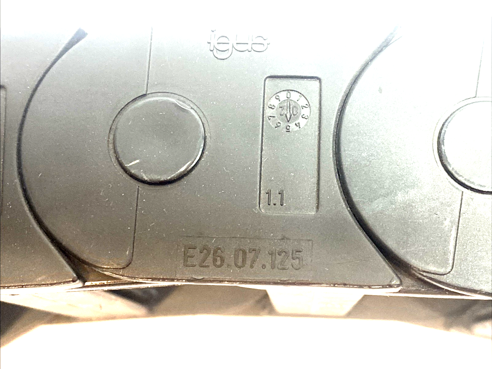 Igus E26.07.125 Energy Chain Cable Carrier 11 Links - Maverick Industrial Sales