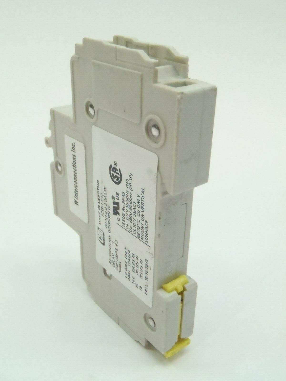 CBI Electric QZ-1-13-D-2-5A-LW Circuit Breaker - Maverick Industrial Sales