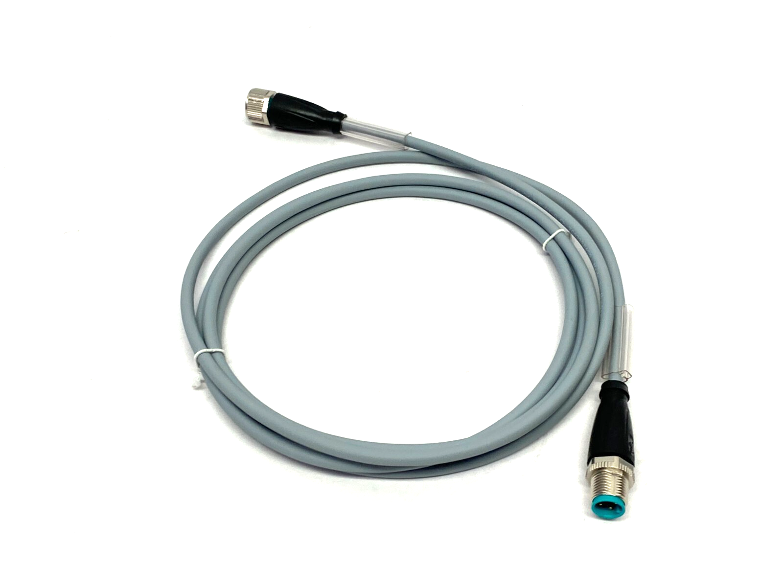 Pepperl+Fuchs V1-G-2M-PUR-V1-G Dbl-Ended Cordset M12 4-Pin M to F 2m, 098851 - Maverick Industrial Sales
