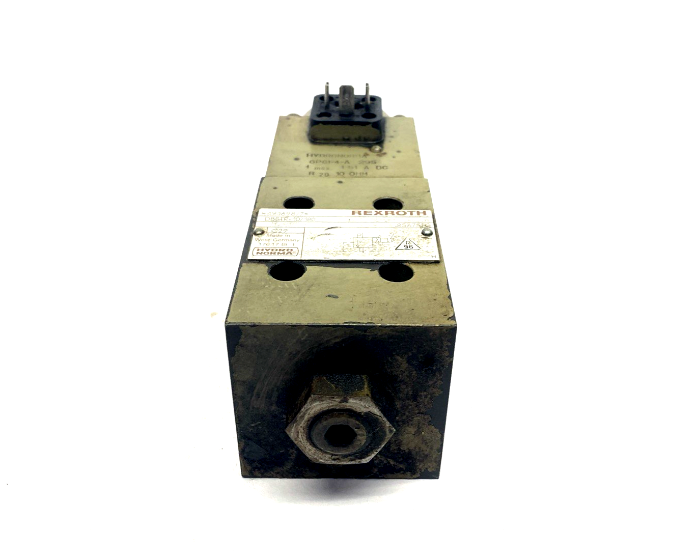 Rexroth Hydronorma DBETR-10/180 Pressure Relief Valve - Maverick Industrial Sales