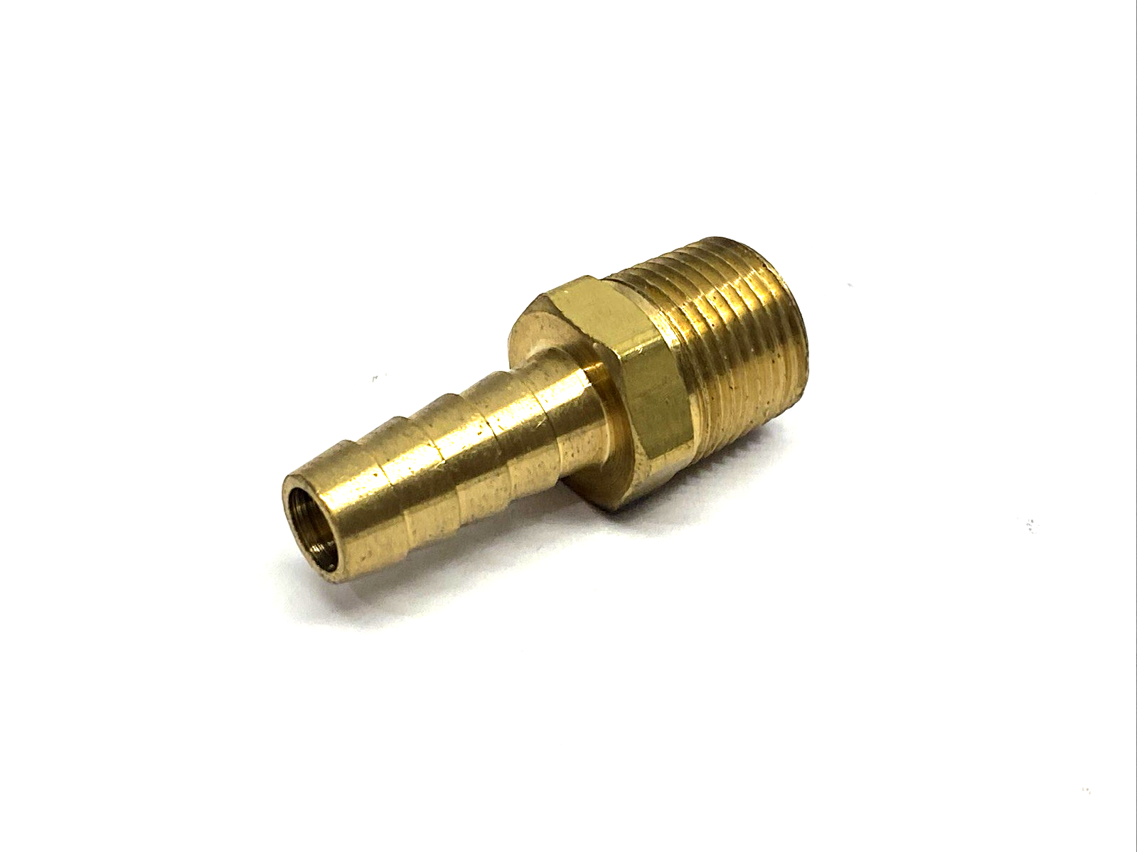 Dixon MC1020606C 3/8" NPTF x 3/8" Hose Barb Brass Fitting LOT OF 4 - Maverick Industrial Sales