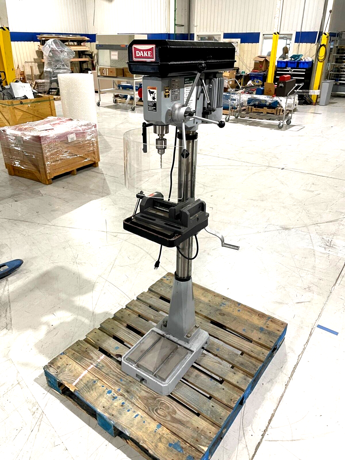 Dake SB-16 Floor Drill Press, 1/2 HP /.375 KW, 110V, 2014 - Maverick Industrial Sales