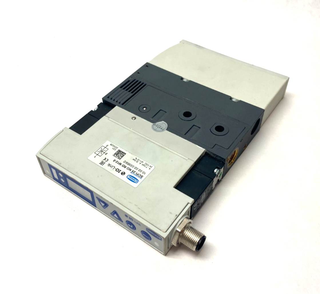 Schmalz SCPi 25 NO RD M12-5 Compact Vacuum Ejector M12 5-Pin, 10.02.02.03369/2 - Maverick Industrial Sales