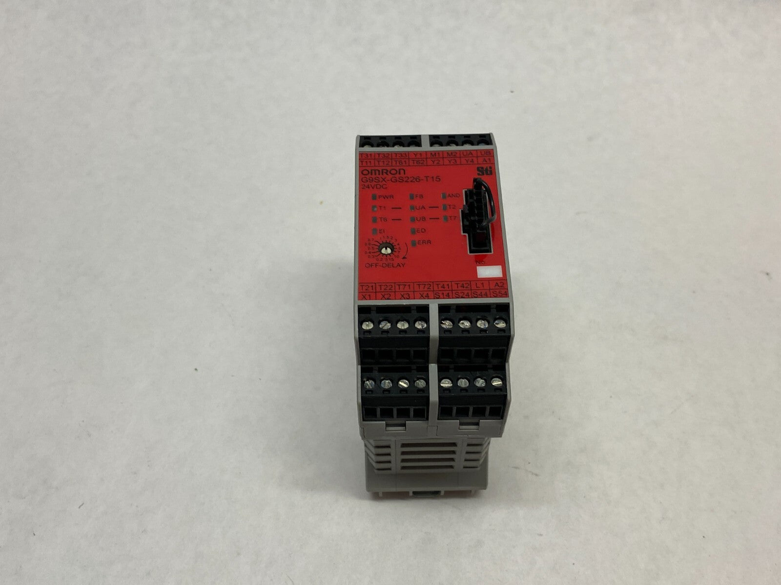 Omron G9SX-GS226-T15-RT Flexible Safety Relay Unit 24VDC, 5W Max - Maverick Industrial Sales