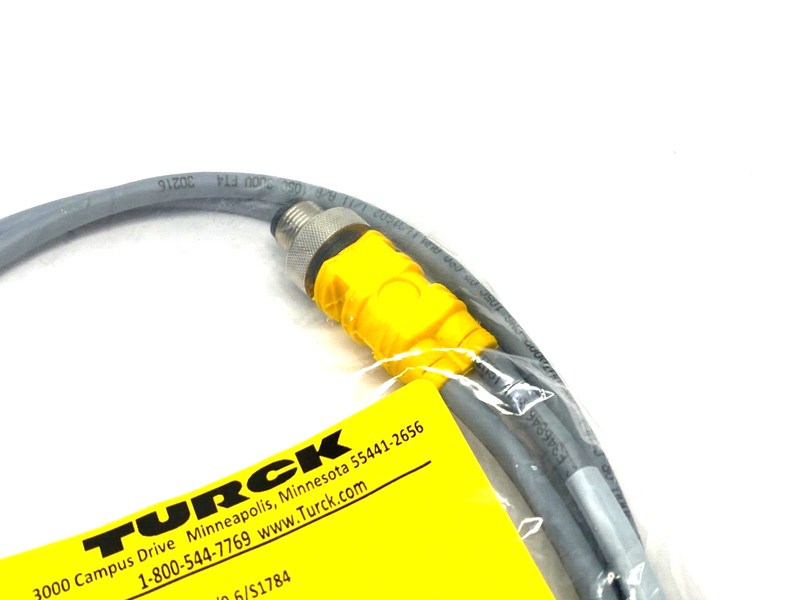 Turck VBRS 4.4-2PKGC 4M-0.6/0.6/S1784 Splitter Junction Cordset U-88762 - Maverick Industrial Sales