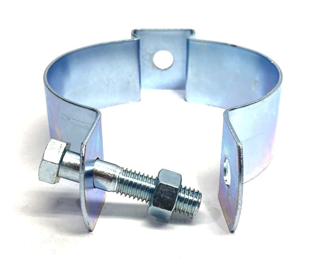 3006T85,9B | Minerallac 9B 4" Conduit/Pipe Hanger w/Bolt & Nut EMT/RMC, Zinc Plated LOT OF 10 - New Other - Maverick Industrial Sales