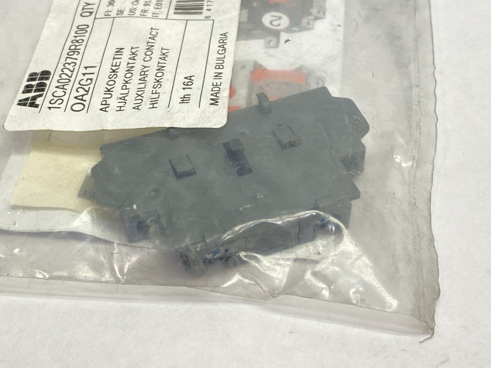 ABB 1SCA022379R8100 Auxiliary Contact Block OA2G11 - Maverick Industrial Sales