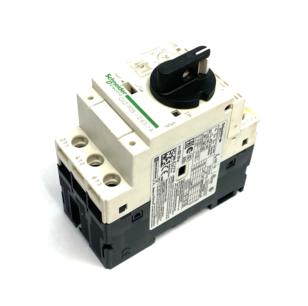 GV2P05 | Schneider Electric TeSys Deca Manual Starter/Protector 0.63-1A - Used - Maverick Industrial Sales