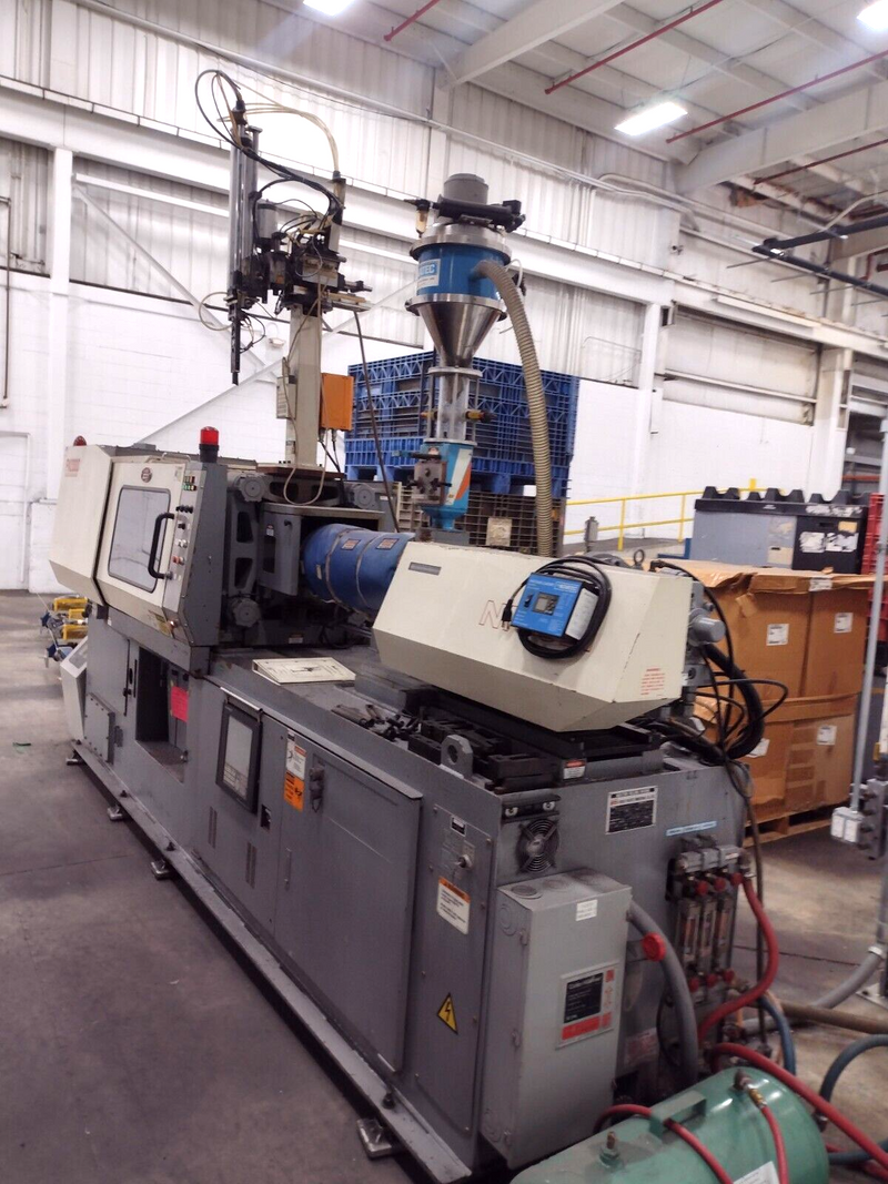 Nissei FN2000 18A 112 Ton Injection Molding Machine 230/460V 18,000 HRS - Maverick Industrial Sales