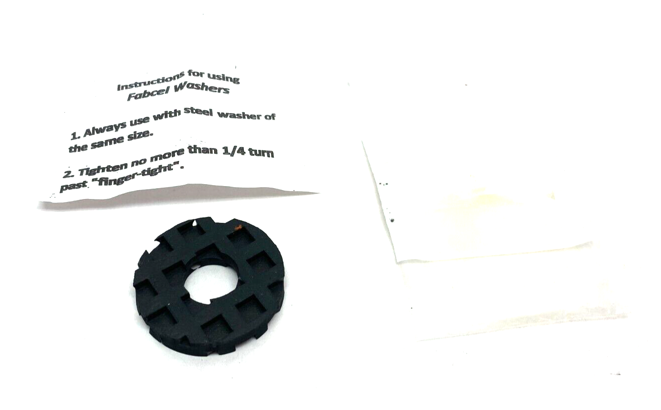 Fabreeka Type 100 Fabcel Damping Cushion Washer 2" OD x 3/4" ID - Maverick Industrial Sales