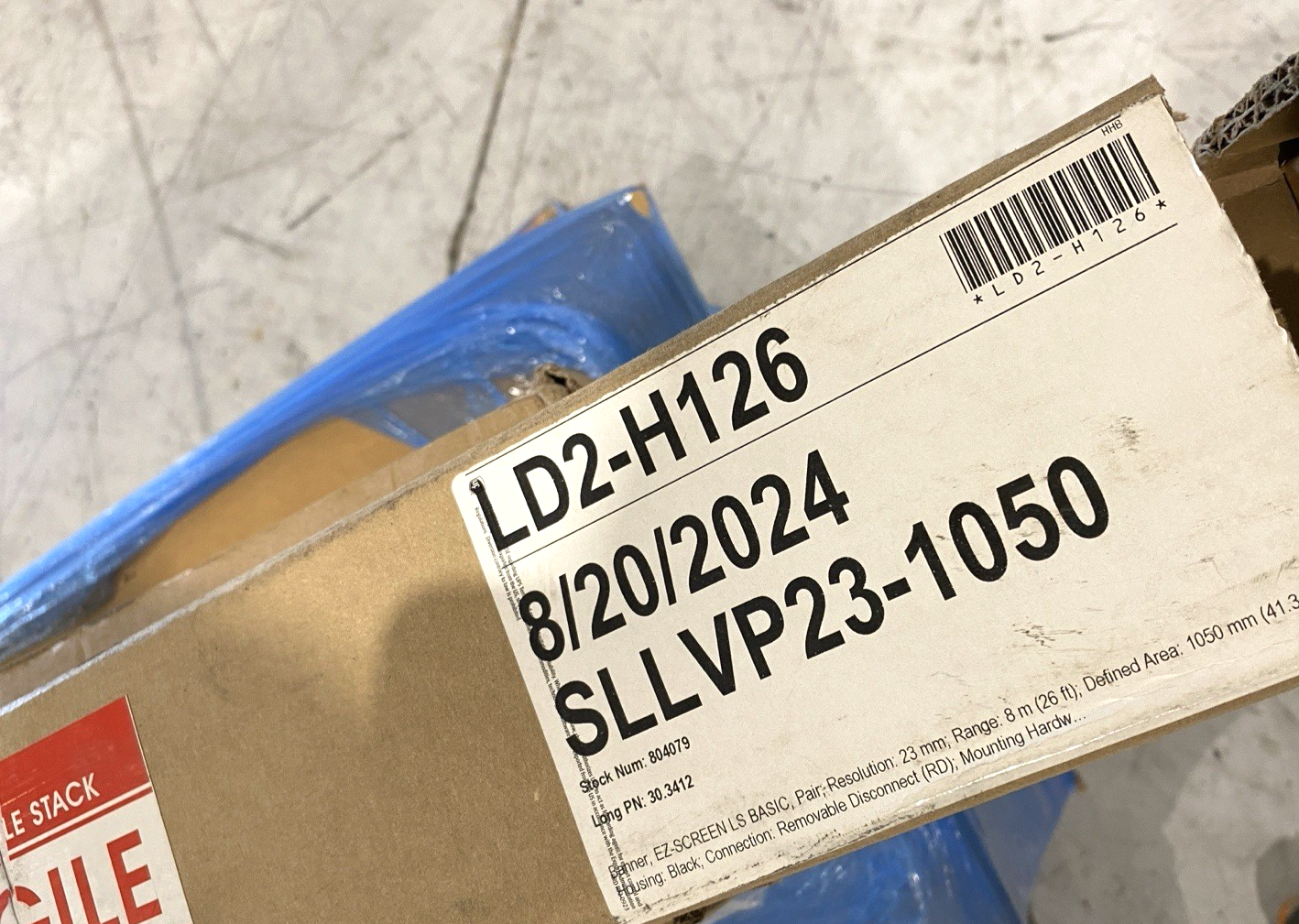 Banner Engineering SLLVP23-1050 EZ-Screen LS Pair 809590, 809591 - Maverick Industrial Sales