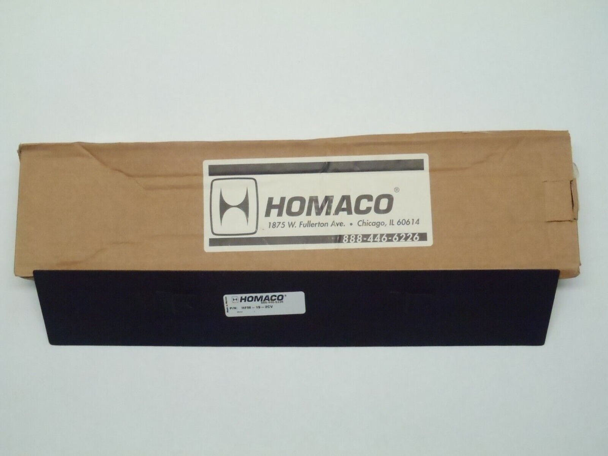 Homaco HFM-19-2CV | HOMACO HFM-19-2CV 2U Comb Organizer Cover