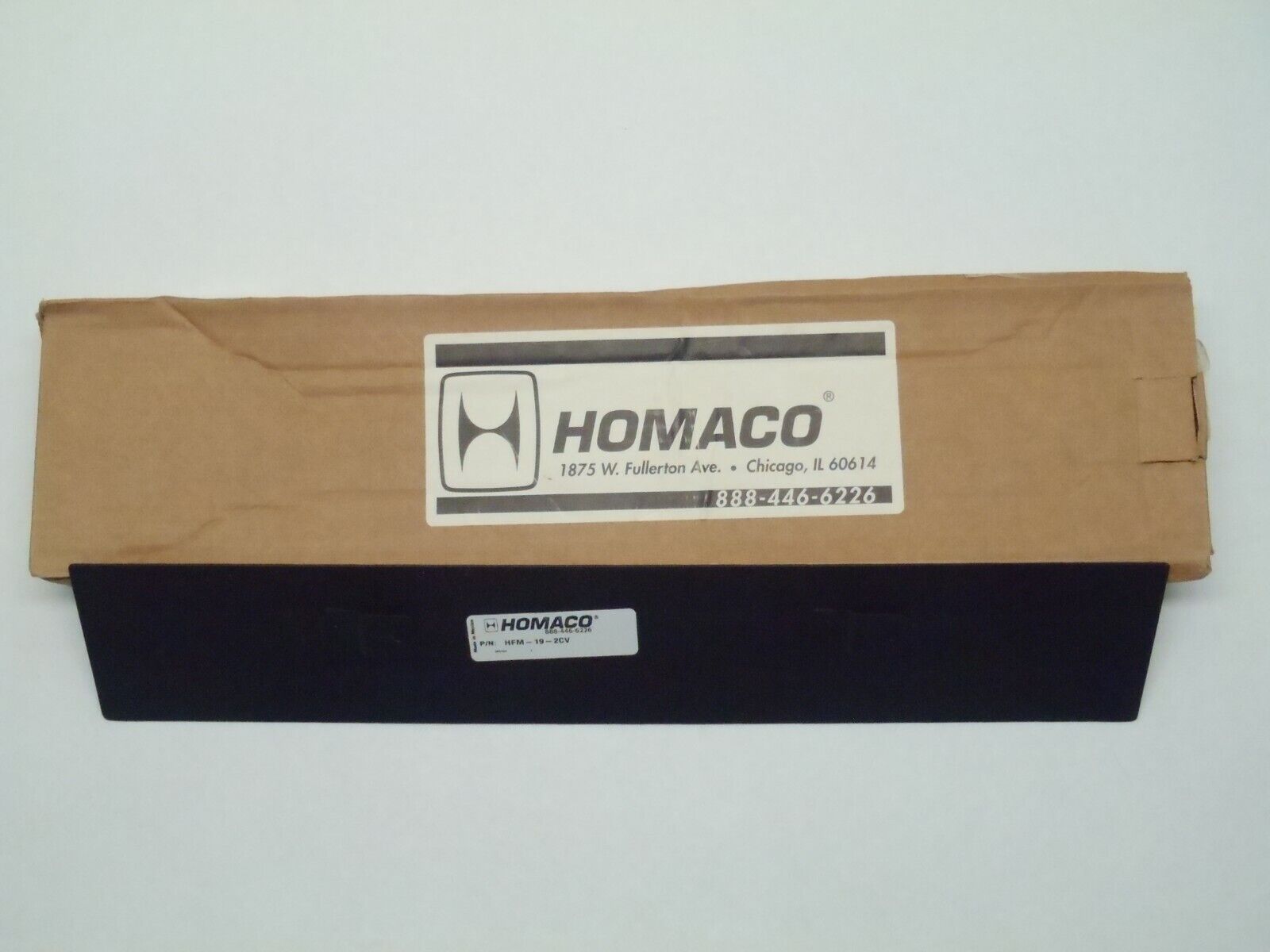 HOMACO HFM-19-2CV 2U Comb Organizer Cover - Maverick Industrial Sales