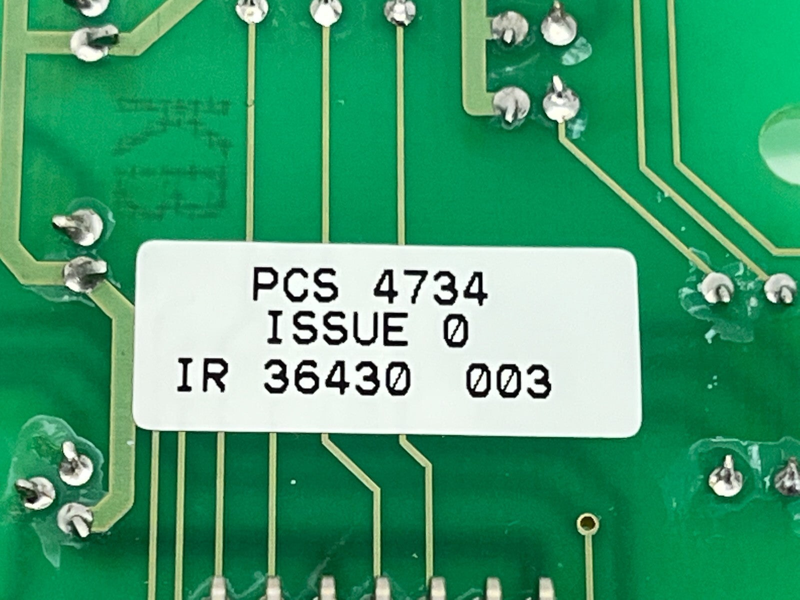 Sparc Systems PCS 4734 Issue 0 LED PCB Knapp KUS00353 - Maverick Industrial Sales
