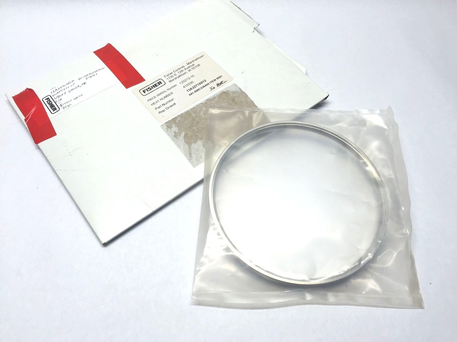 13A2271X012 | Fisher Controls Valve Spring Spacer 6-3/4" OD - New – Open box - Maverick Industrial Sales