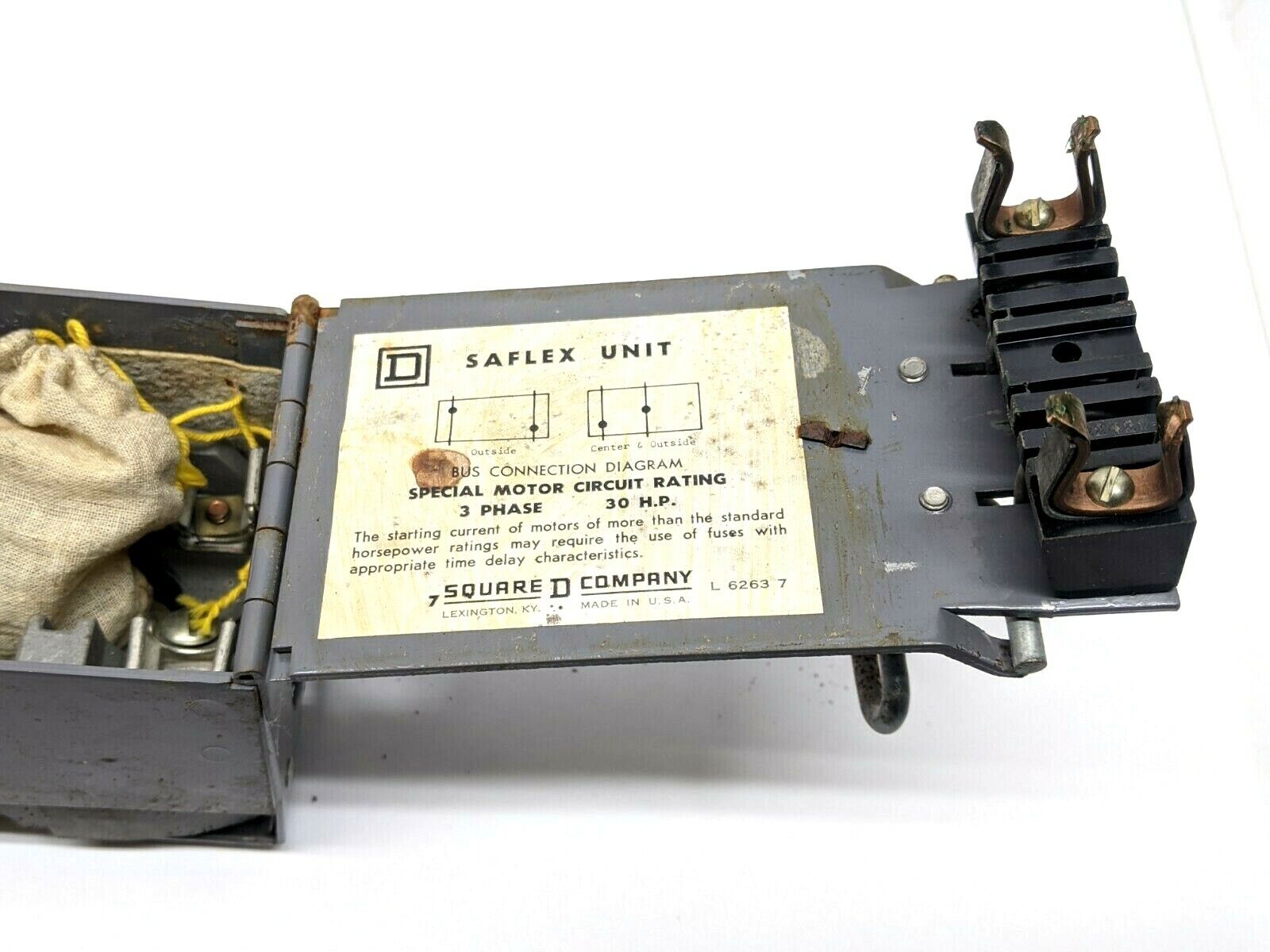 Square D DF-0651 Fusible Switch 30A 250V 2 Pole - Maverick Industrial Sales