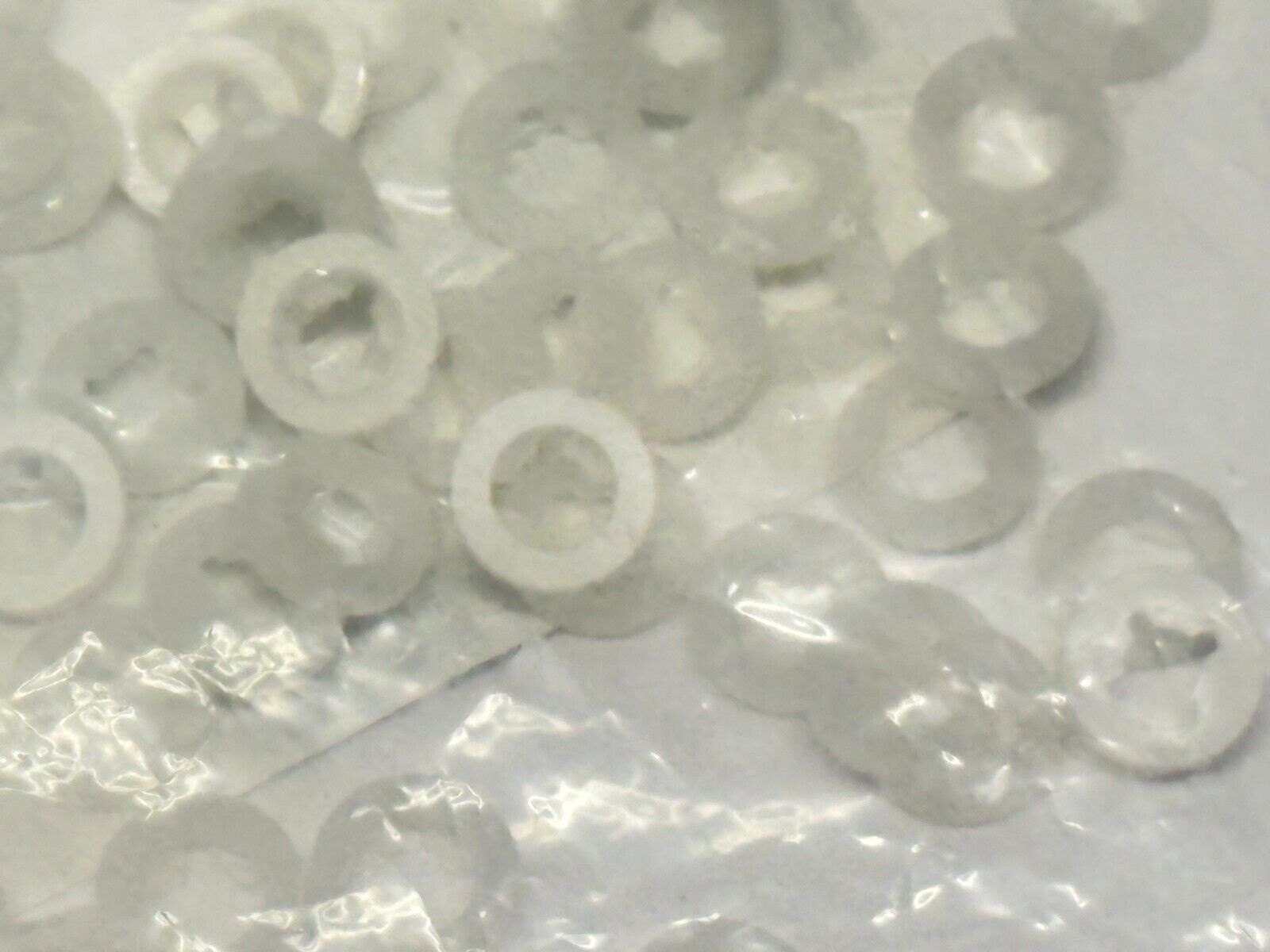 Essentra 16FWRT008062 Retaining Washer For #8 Screw Natural Nylon PKG OF 100 - Maverick Industrial Sales