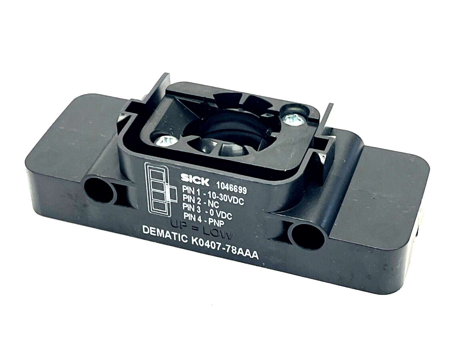 Sick ZL3-P1400S04 Photoelectric Sensor w/ K0407-78AAA K0407-81AAA Brackets - Maverick Industrial Sales