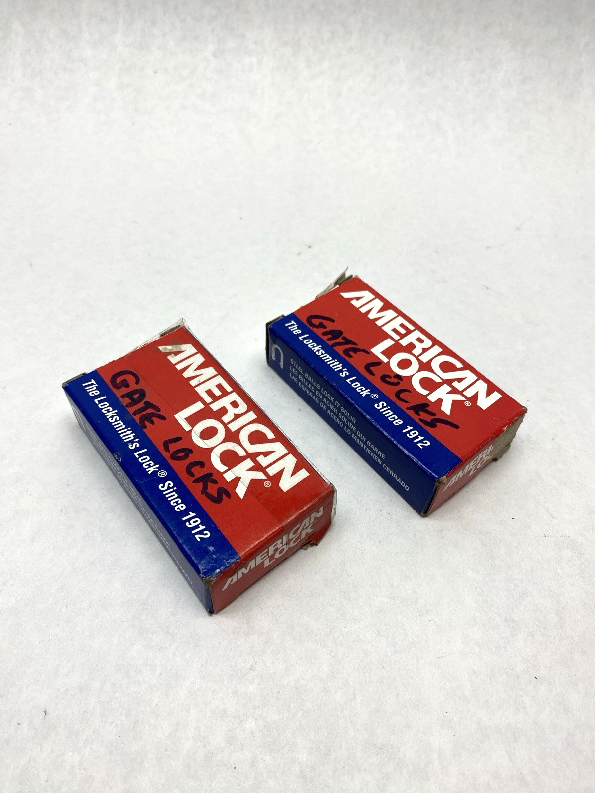 American Lock A1106KAYLW 1100 Series Lockout Lock LOT OF 2 - Maverick Industrial Sales