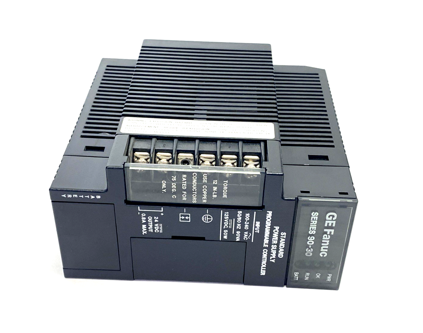 GE Fanuc IC693PWR321T Power Supply 120/240 VAC 125VDC - Maverick Industrial Sales