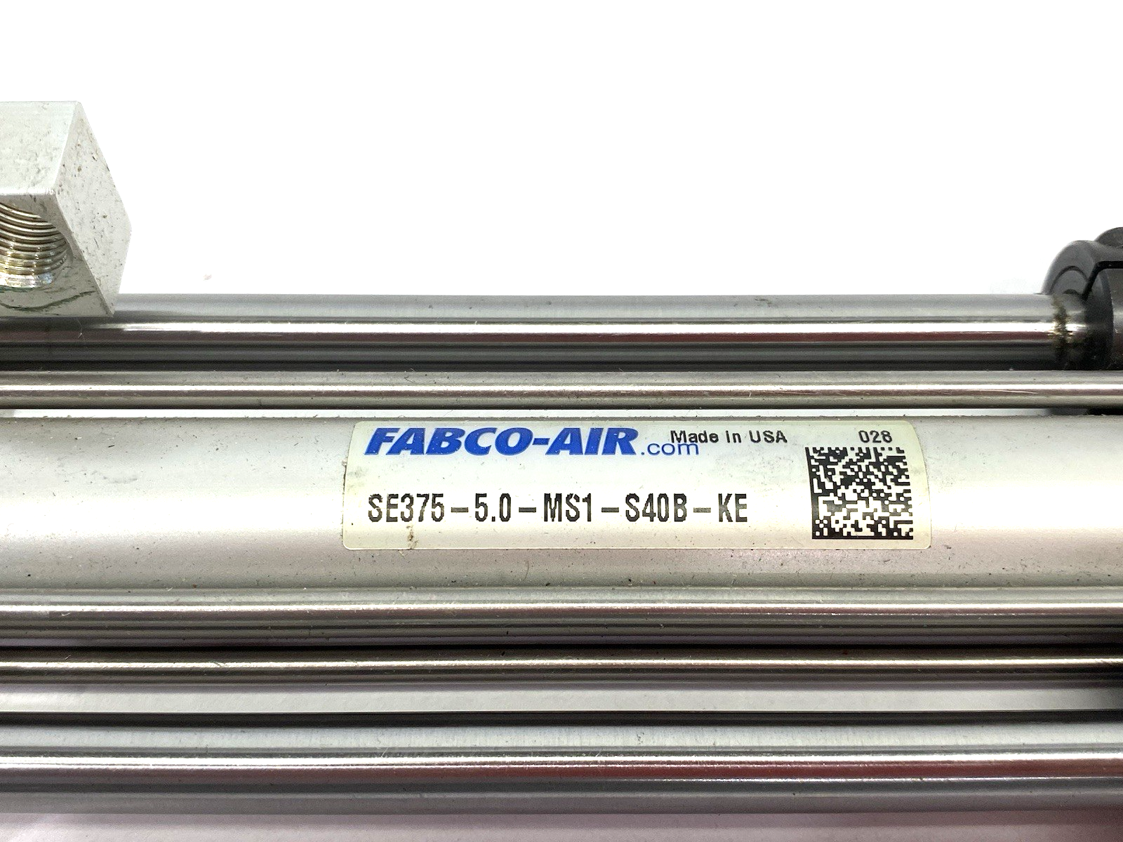 SE375-5.0-MS1-S40B-KE | Fabco Air Dbl-Act Pneumatic Linear Guided Slide Actuator - Used - Maverick Industrial Sales
