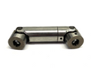 Universal Cardan Double U-Joint 12mm Dual Keyed Shaft 5-1/2"in Overall Length - Maverick Industrial Sales