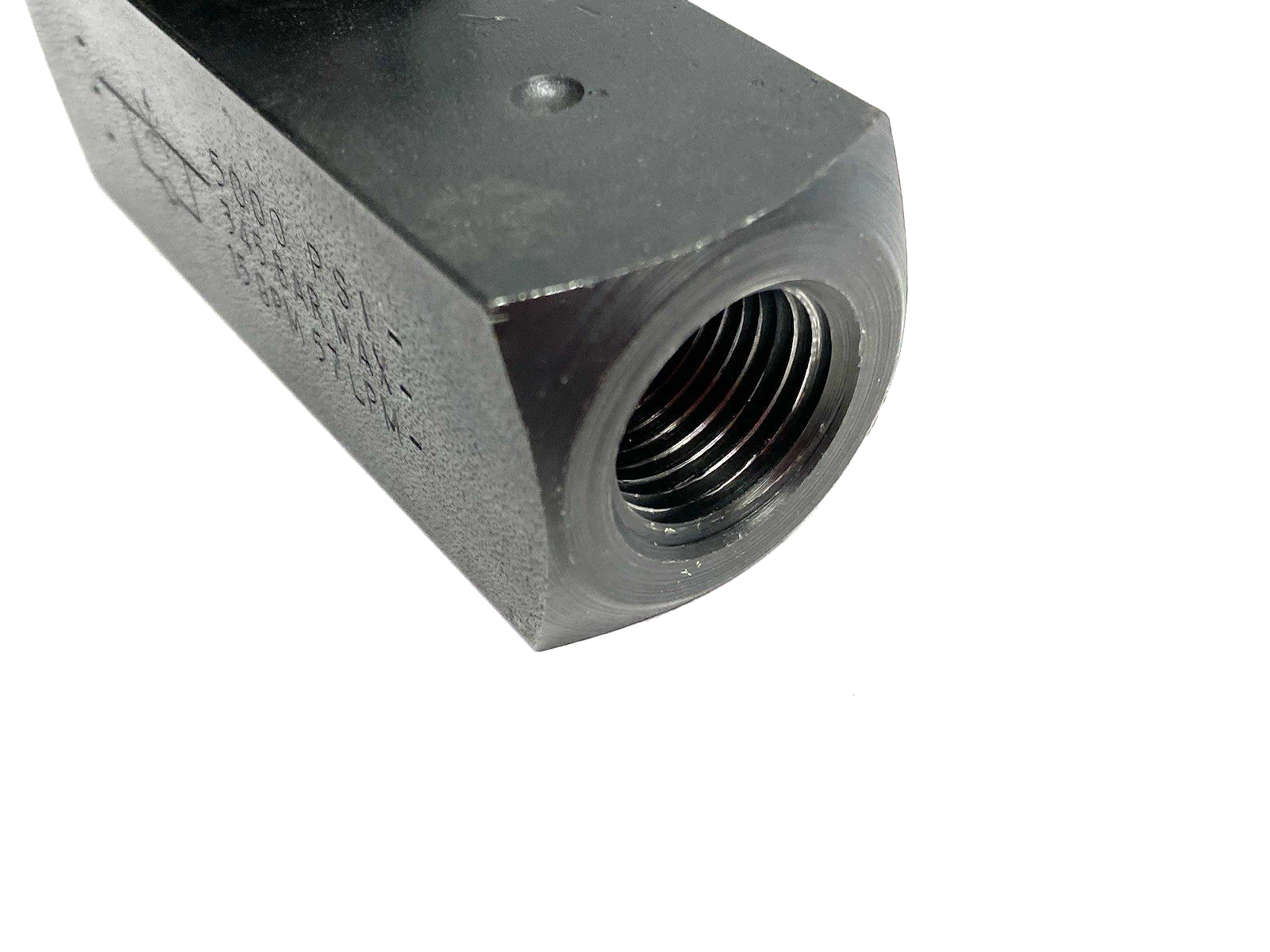 | Parker F800S-V Colorflow In-Line Flow Control Valve, 1/2" NPTF Connection - New – Open box - Maverick Industrial Sales