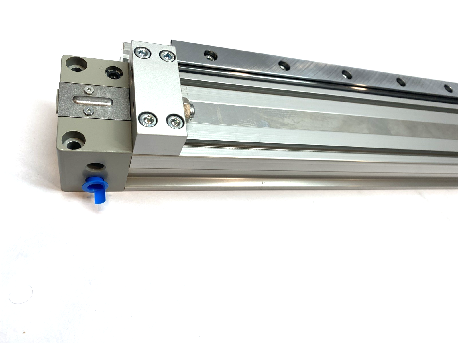 SMC MY1H32-450AZ Rodless Cylinder 450mm stroke, 32mm bore, w/PNP Sensors - Maverick Industrial Sales