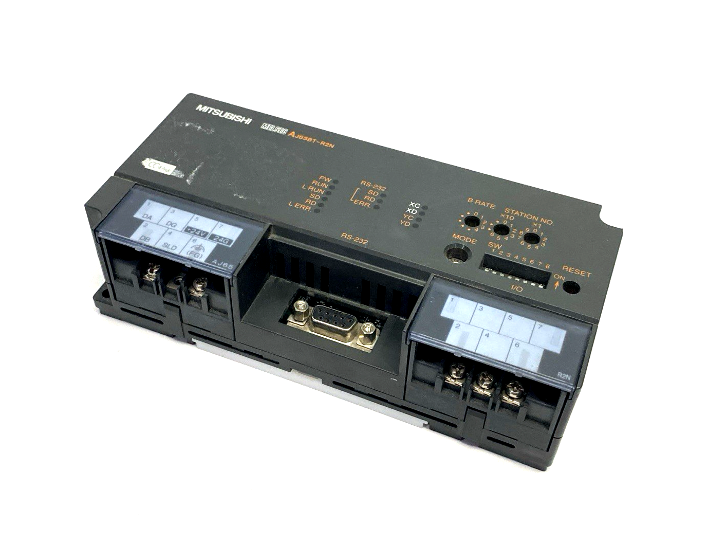 Mitsubishi AJ65BT-R2N RS-232 Interface Unit Remote Digital I/O Controller - Maverick Industrial Sales