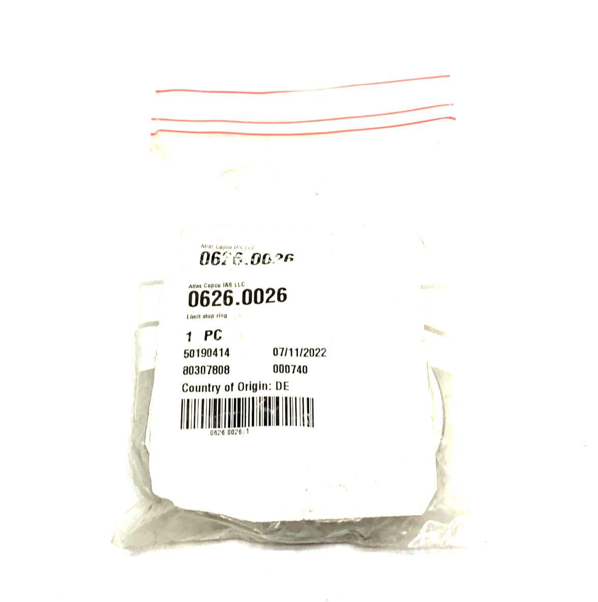 Atlas Copco 0626.0026 Limit Stop Ring - Maverick Industrial Sales