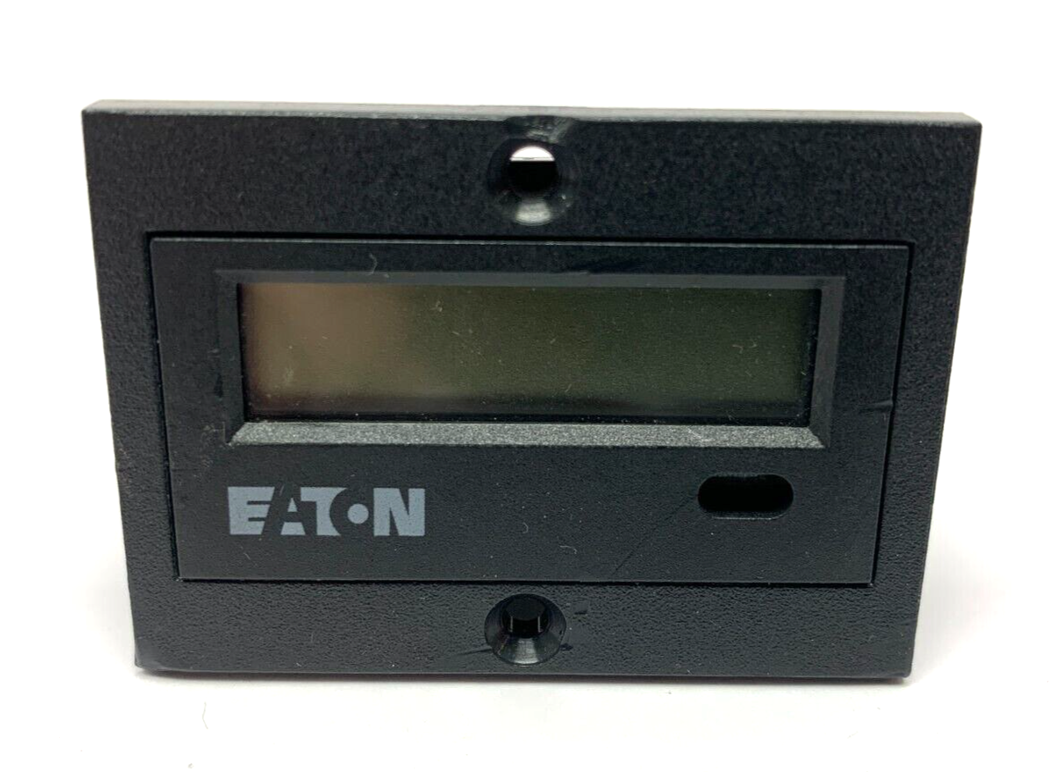 Eaton E5-024-C0400 Panel Meter Totalizer Counter 8 Digit 10-30VDC MISSING BUTTON - Maverick Industrial Sales