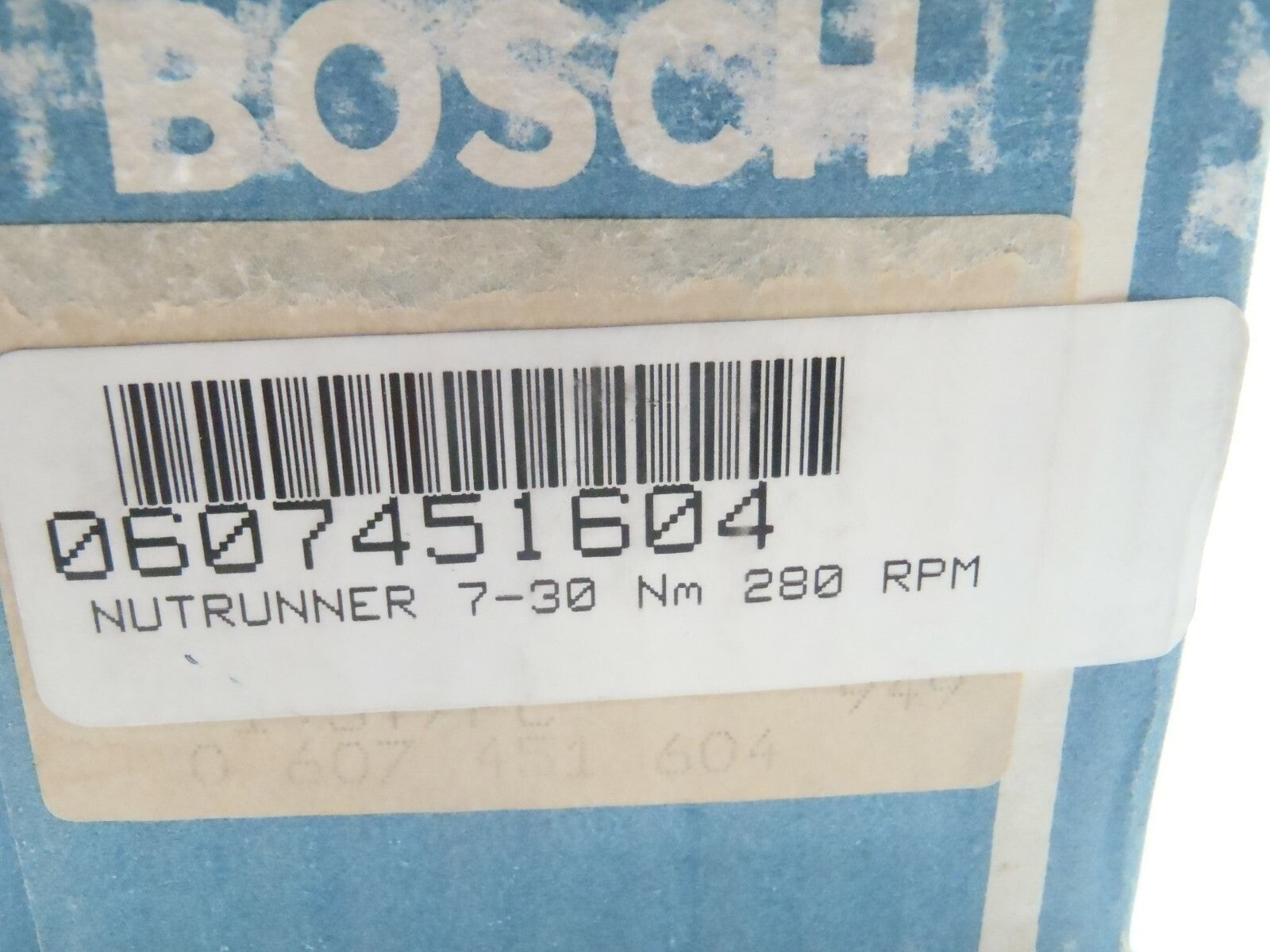 Bosch 0 607 451 604 Air Angle Driver Nut Runner Pneumatic Torque Wrench 7451 - Maverick Industrial Sales