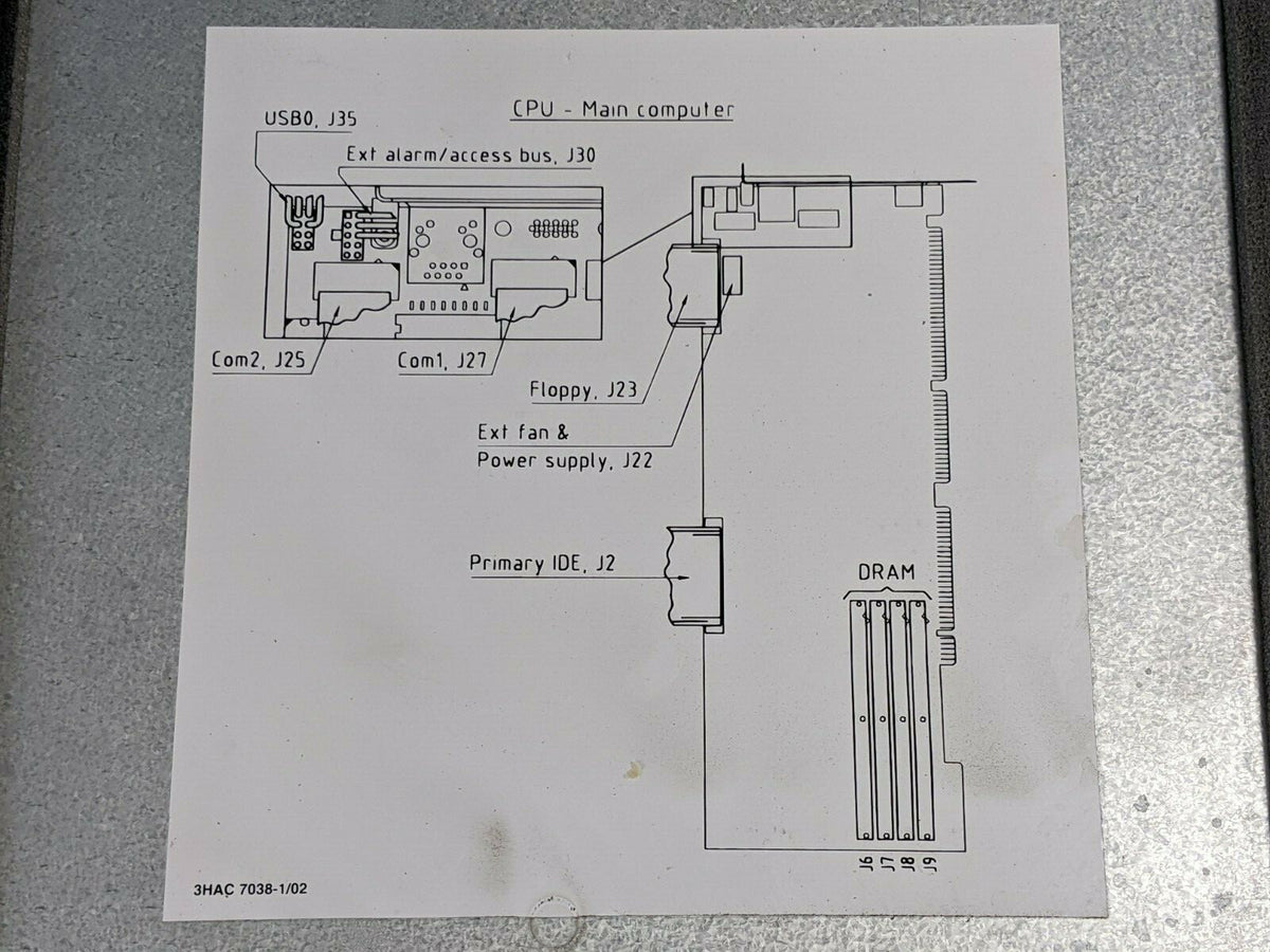 3HAC 7038-1/02 | ABB Industrial Robot Computer Case - Used - Maverick Industrial Sales