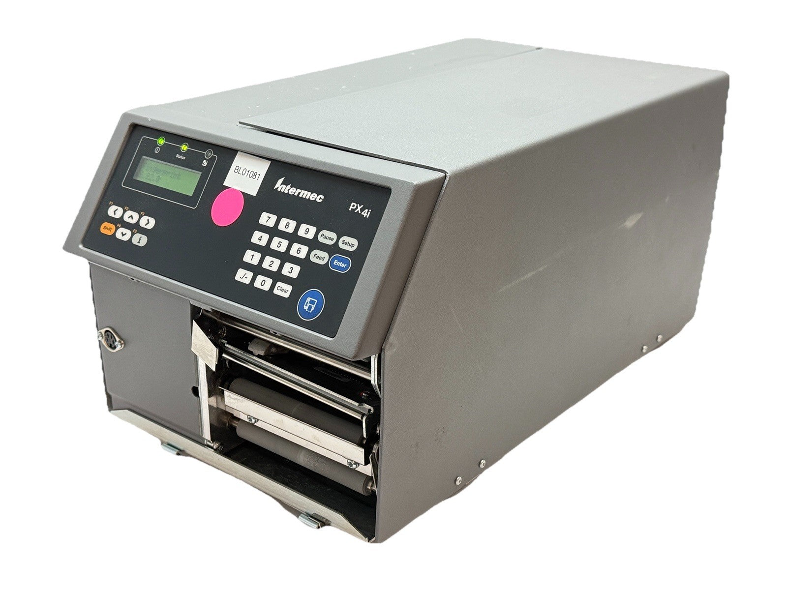 Intermec PX4i EasyCoder Barcode Label Printer PX4C010000005130 MISSING COVER - Maverick Industrial Sales