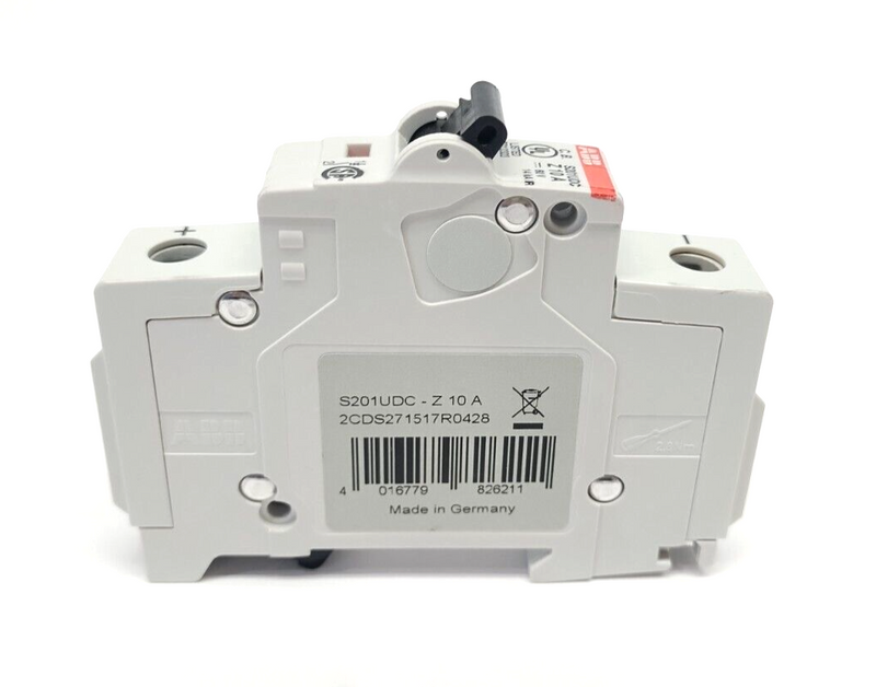 ABB S201UDC-Z10 A Circuit Breaker 1P 10A 60VDC 2CDS271517R0428 - Maverick Industrial Sales